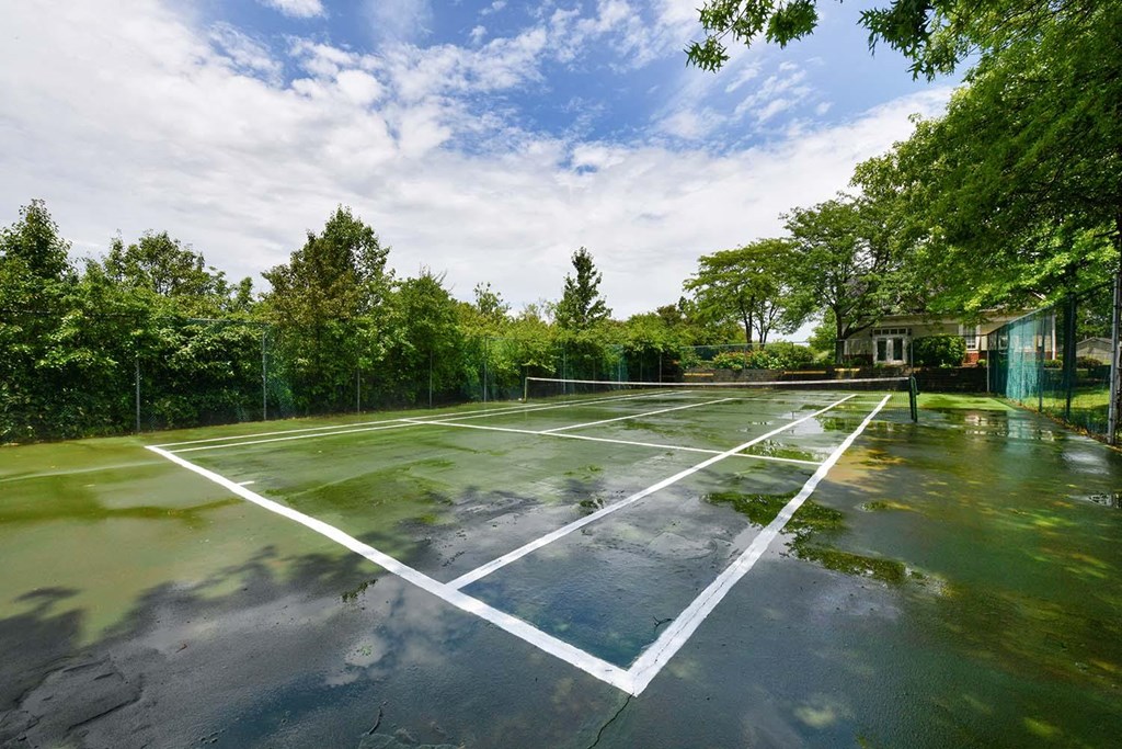 Amenity space at Patchen Oaks Apartments, Lexington, Kentucky