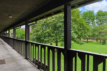 Large Balcony Large Balcony at Sherwood Forest Apartment Homes, Illinois - Photo Gallery 5
