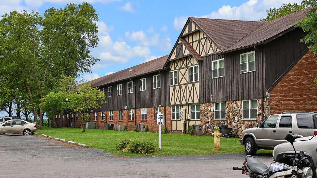 Visitor Parking Facility at Sherwood Forest Apartment Homes, Kankakee, Illinois