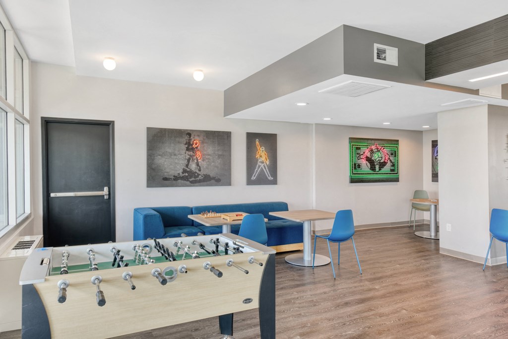 Gameroom at CityView on Meridian, Indiana