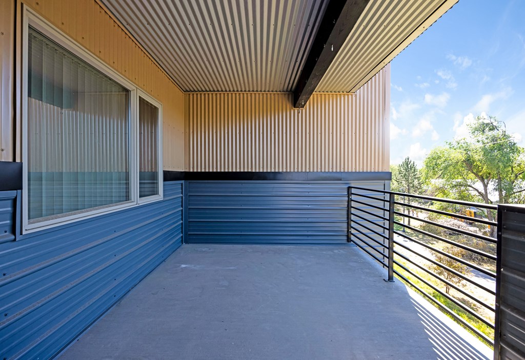 Large Balcony at Ashlyn Place, Missoula, Montana