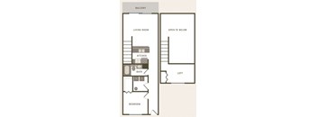 1 Bedroom with Loft