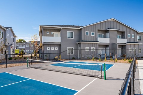 Tennis Court at Southside Townhomes, Idaho