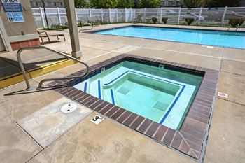 Spa And Pool at Oakstone Apartments, Clearfield, Utah