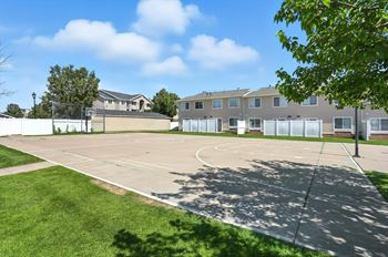 Open Basketball Court at Oakstone Apartments, Clearfield