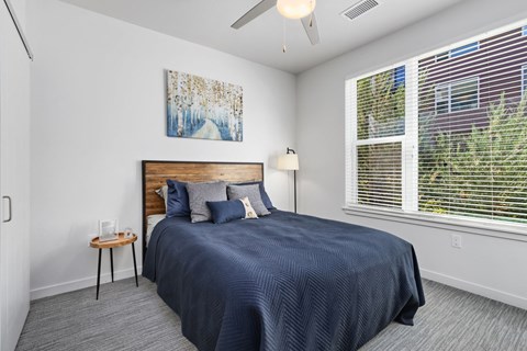 Bedroom at Cycle Apartments, Colorado