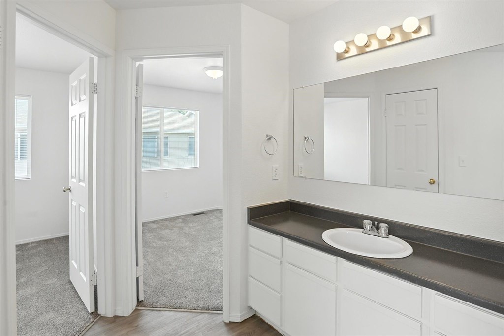 Vanity Lights at Oakstone Apartments, Clearfield, Utah