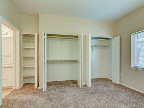 Closet View at C.W. Moore Apartments, Boise, ID