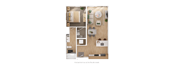 Hearth On Broad 1 bedroom apartment boise