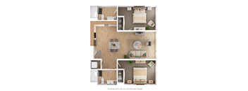 Hearth On Broad 2 bedroom apartment boise