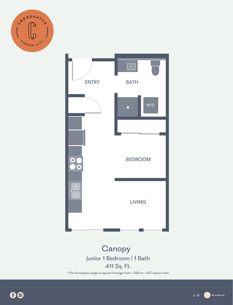 S2 Floor Plan at Crosshatch, Garden City, 83714