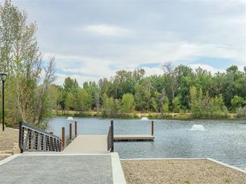 waterfront view at The Clara in Eagle, ID