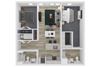 A2 Two Bedroom Two Bathroom Floor Plan A2 Two Bedroom Two Bathroom Floor Plan at The Clara, Eagle, 83616