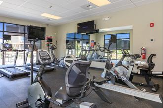 our state of the art gym is open for residents to use at InterPointe Apartments, Billings, MT