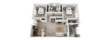 Cottonwood Large Floor Plan at Copper Run at Reserve, Montana, 59808