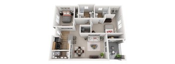 Dearborn Floor Plan at Copper Run at Reserve, Missoula, MT, 59808
