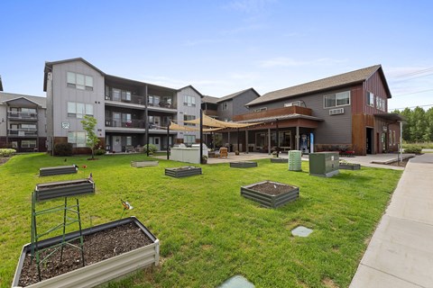 Community Garden  at Brooklyn West, Missoula, MT, 59808