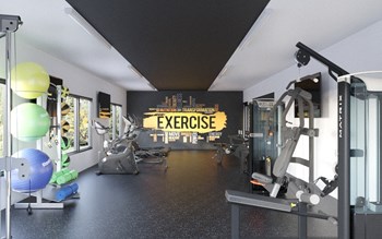 Fitness Center With Modern Equipment Fitness Center With Modern Equipment at The Expo, Montana, 59106 - Photo Gallery 4