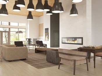 community room at the expo apartments in billings mt - Photo Gallery 2