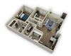 2 Bedroom 2 Bathroom Floor Plan 2 Bedroom 2 Bathroom Floor Plan at Alloy at Geneva, Utah
