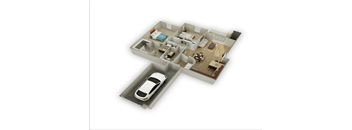 2 Bed 2 Bath Floor Plan at Alloy at Geneva, Vineyard, UT, 84058