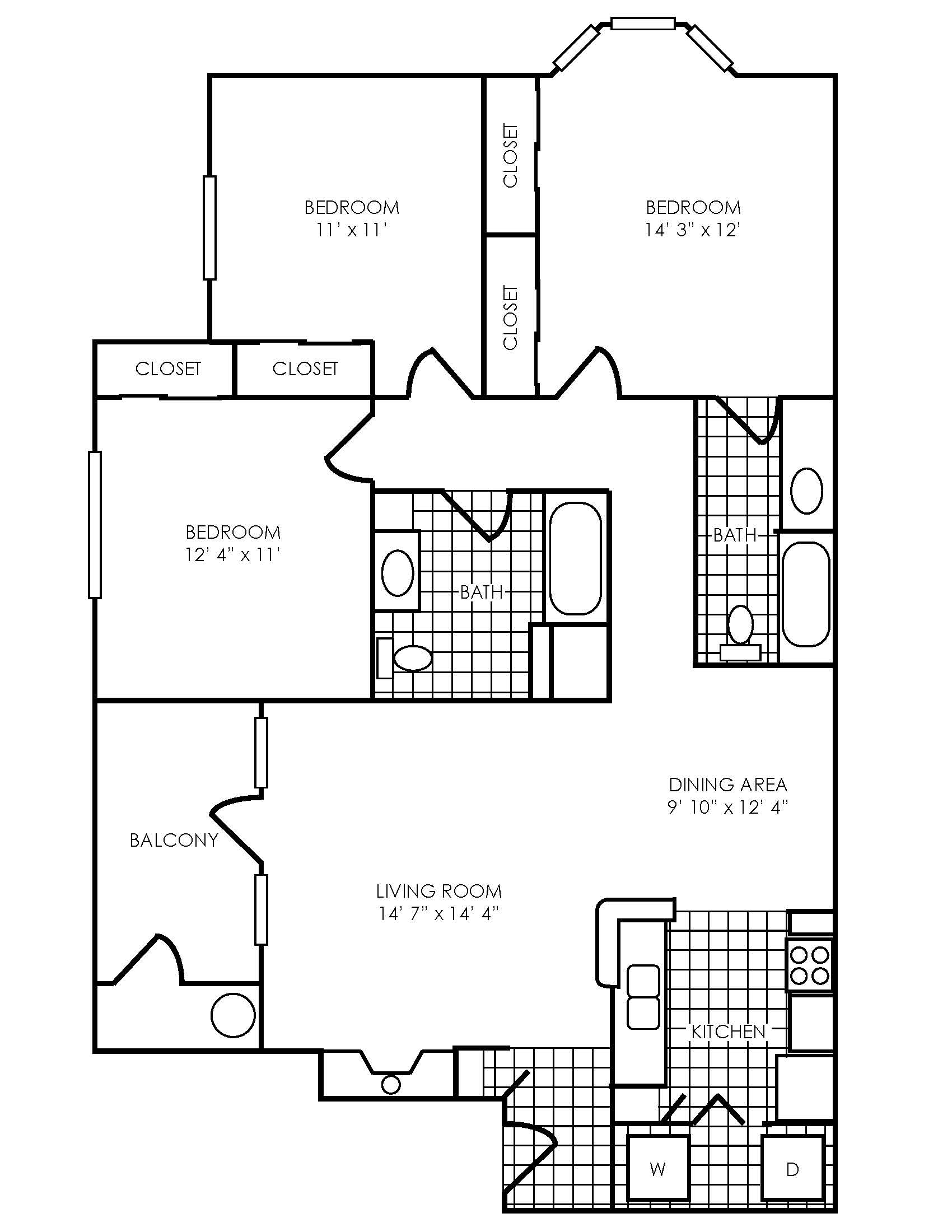 Valencia  Floorplan at The Vineyards of Colorado Springs, Colorado Springs