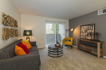 Living Room Interior at The Village at Westmeadow, Colorado Springs, 80906 - Photo Gallery 10