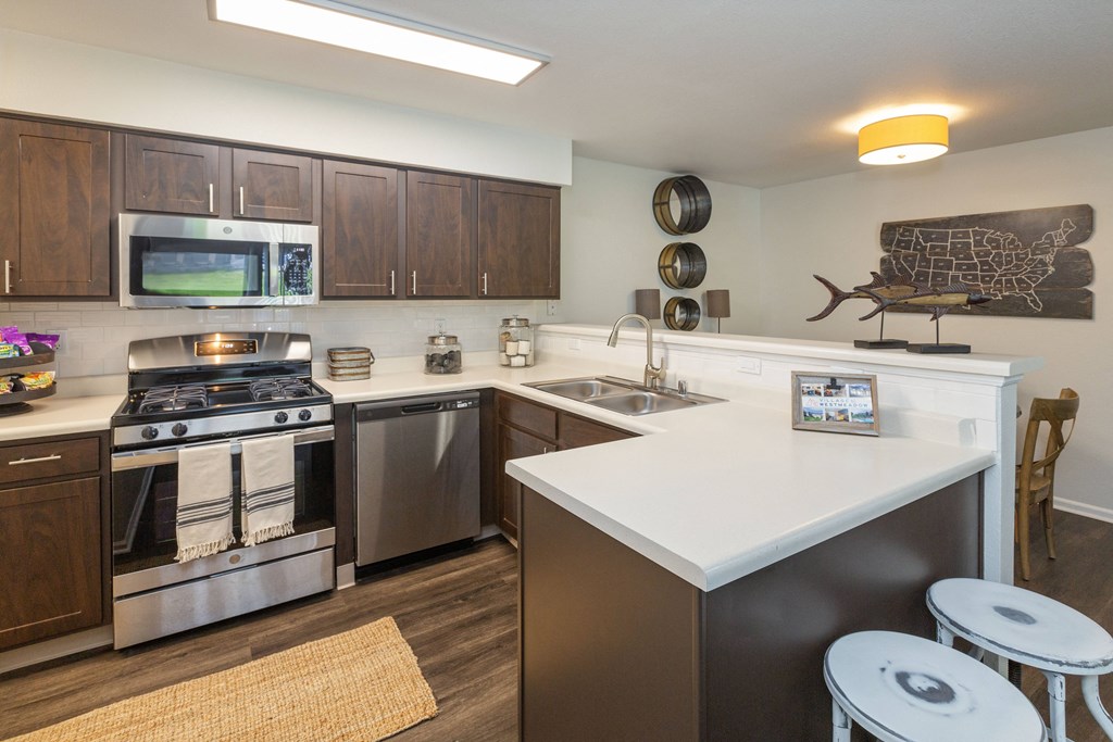 Fully Equipped Kitchen at The Village at Westmeadow, Colorado Springs, CO