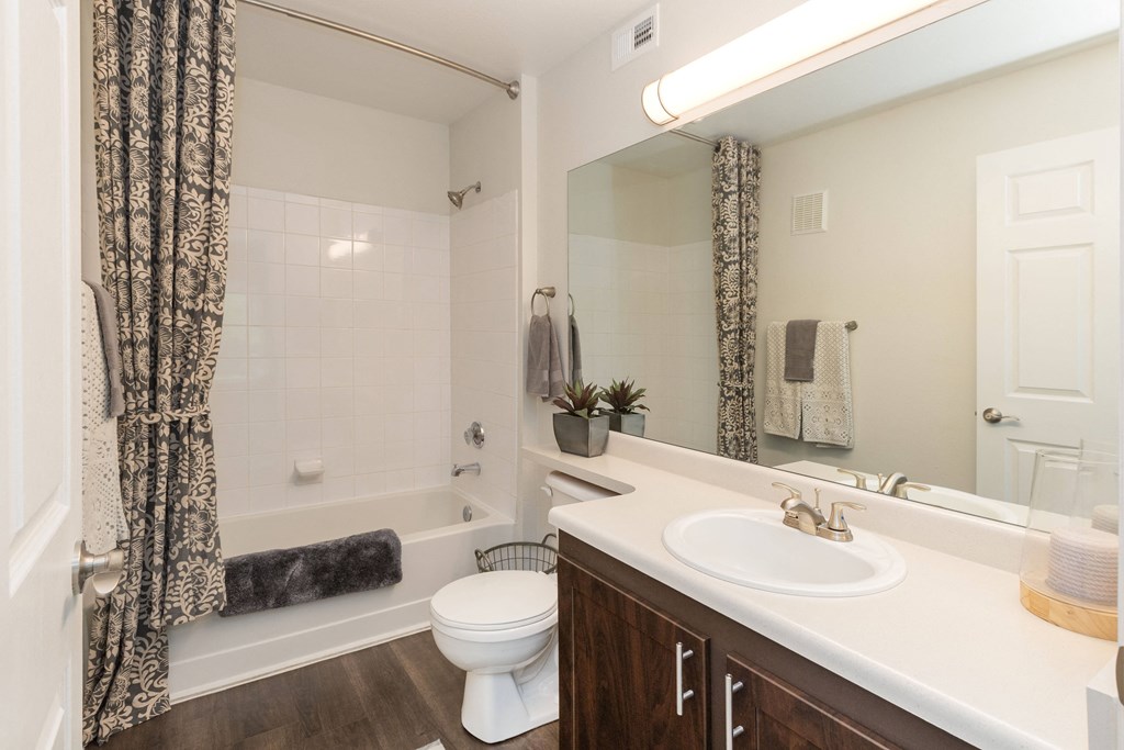 Bathroom With Bathtub at The Village at Westmeadow, Colorado Springs, CO