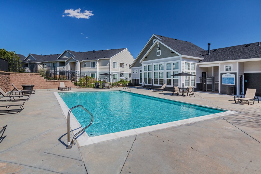 Pool View at The Village at Westmeadow, Colorado