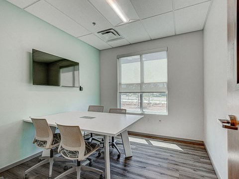 Conference Room With TV at Jasper Apartments, Meridian, 83642