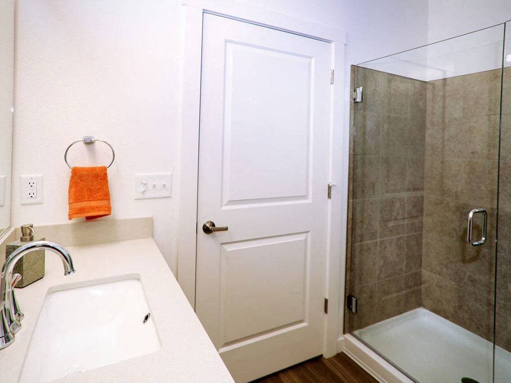 Renovated Bathrooms With Quartz Counters at Avenue C, Billings, MT, 59102