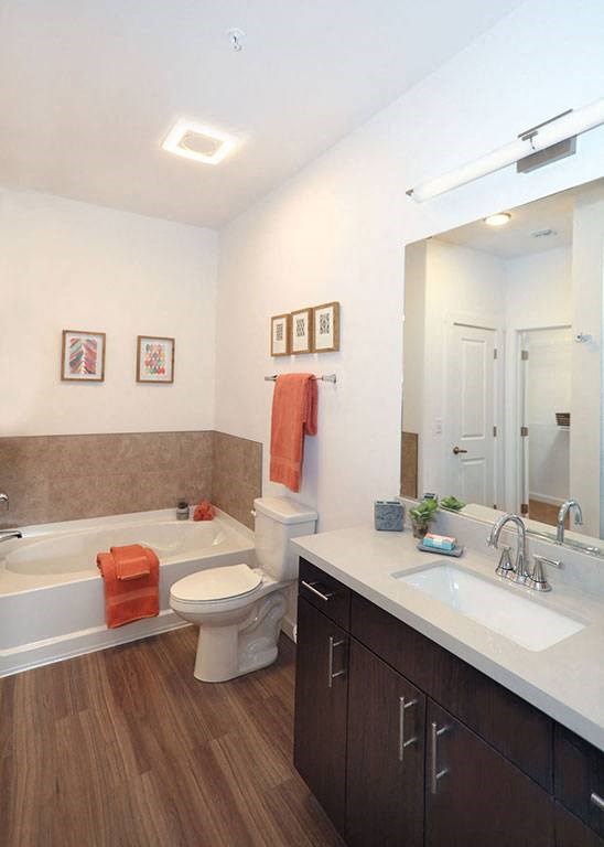 Luxurious Bathroom at Avenue C, Billings, MT