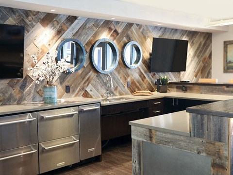 Electric Appliances In Clubhouse at Avenue C Apartments, Montana, 59102