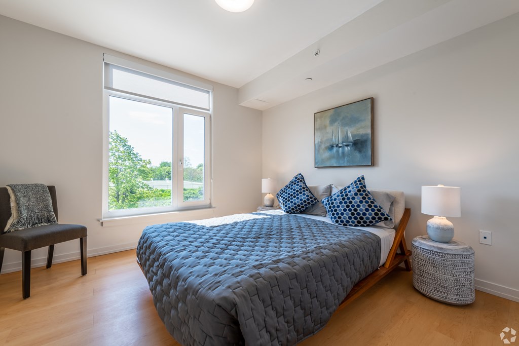 Gorgeous Bedroom at Park77 Apartments, Cambridge, MA