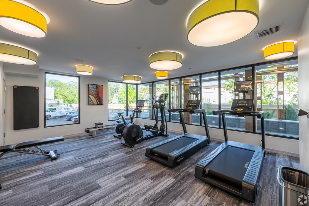 Fitness Center at Park77 Apartments, Cambridge