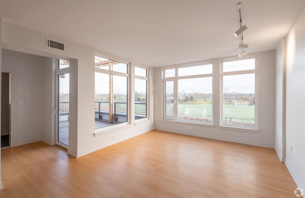 Wood Inspired Plank Flooring at Park77 Apartments, Cambridge, MA, 02138