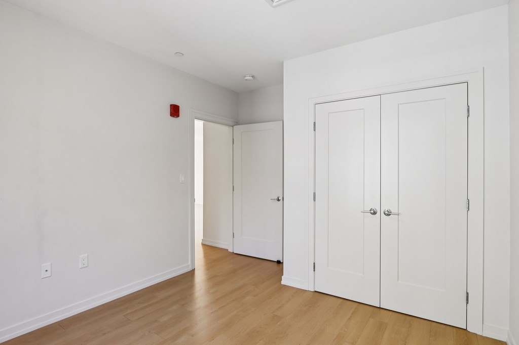 Bedroom with Closet at Park77 Apartments, Massachusetts