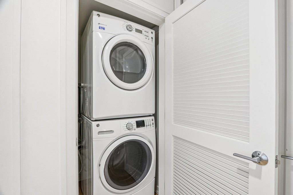 Washing machines at Park77 Apartments, Cambridge, MA, 02138
