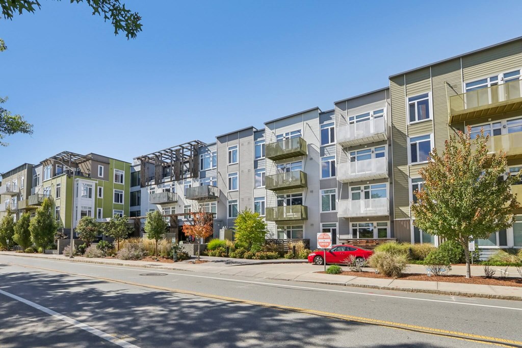Street view at Park77 Apartments, Cambridge, MA, 02138