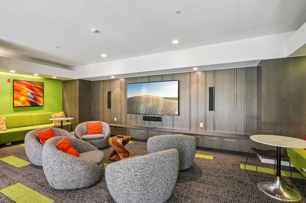 Common living room at Park77 Apartments, Massachusetts