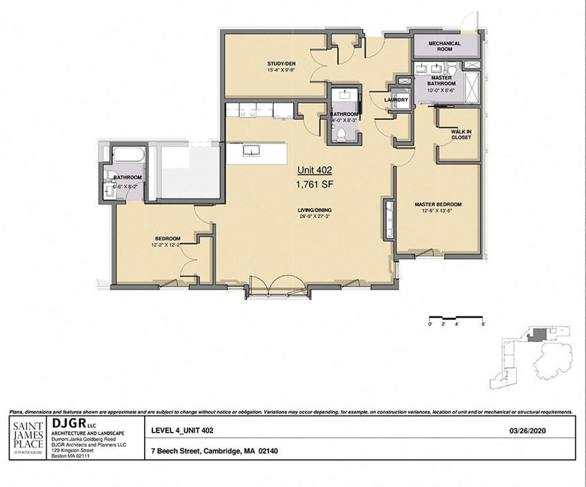 2 Bedroom 2.5 Bathroom Plus