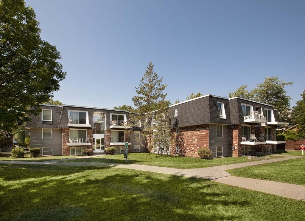 Green Space Walking Trails at Cedar Park Apartments, Troy, NY