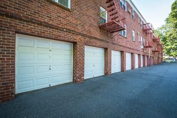 Attached Garages at Garwood Gardens Apartments, Garwood, NJ 07027