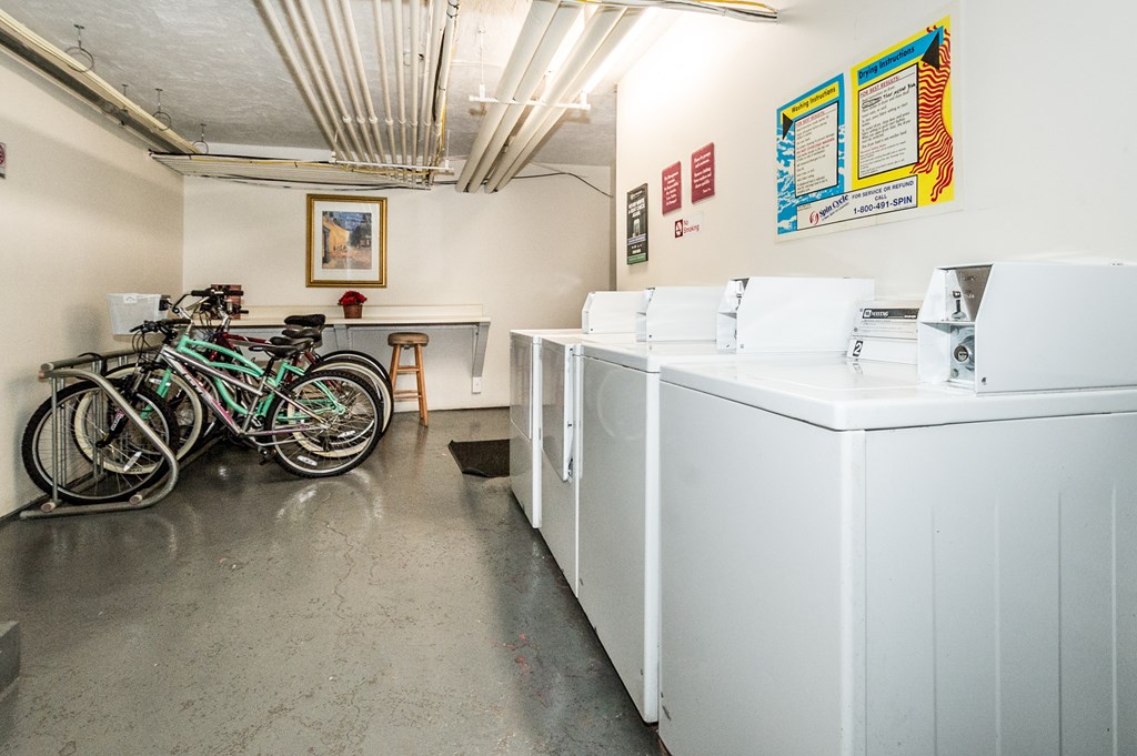 Laundry Room at Garwood Gardens Apartments, Garwood New Jersey