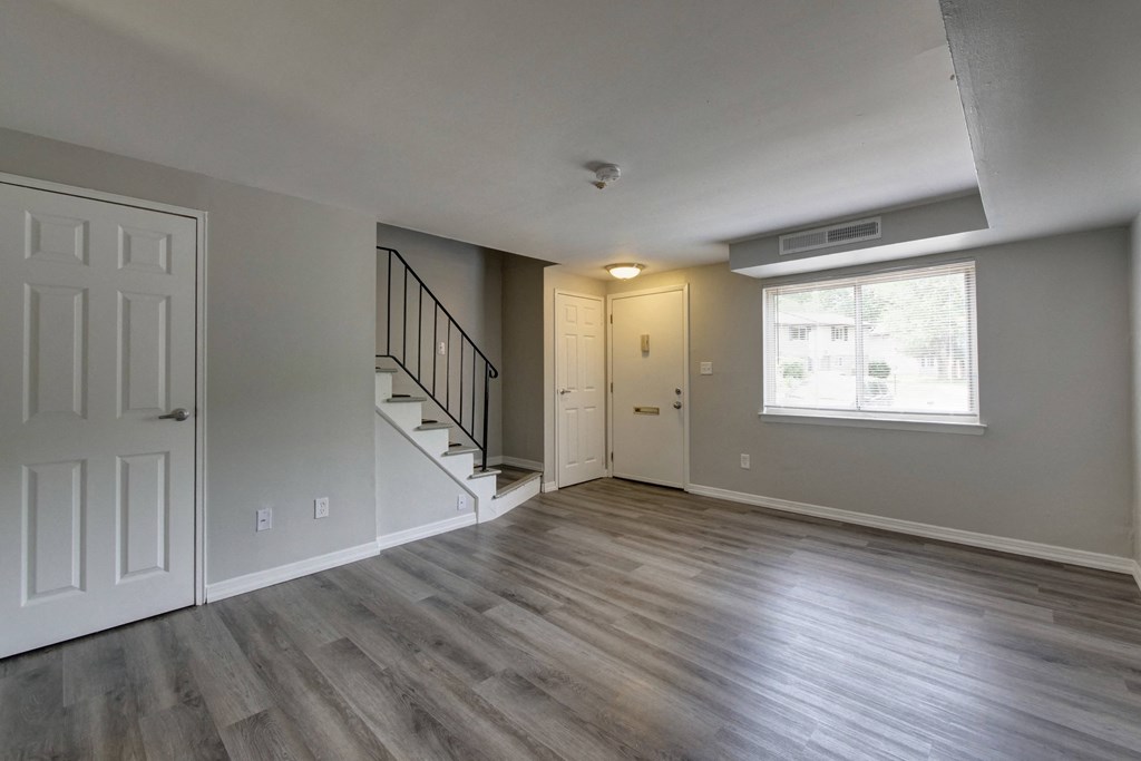 Vacant Living Area at Oakview Apartments, Coram, NY