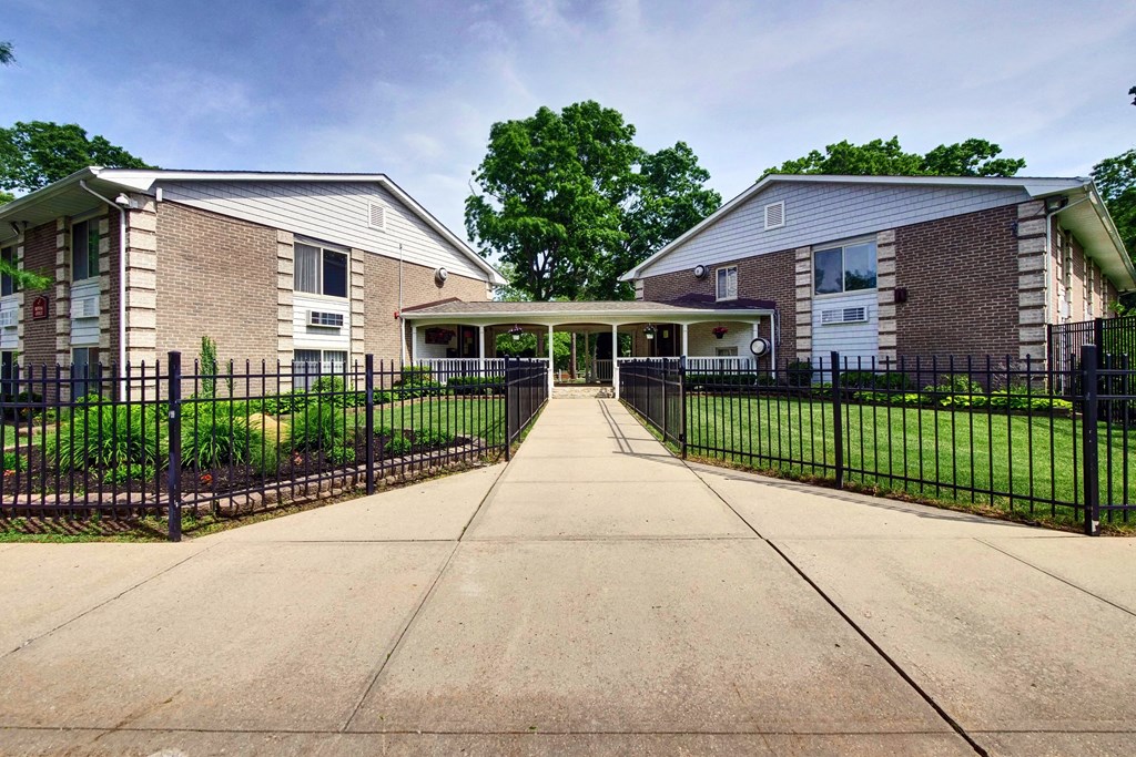 Entrance View at Oakview Apartments, Coram, New York