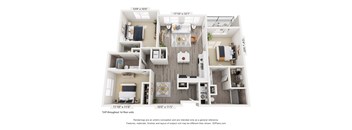Three Bedroom Grove Floorplan
