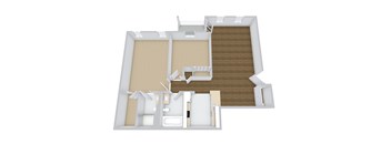 bedroom floor plan an in 2d