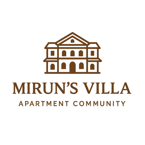 A logo for a villa apartment community.
